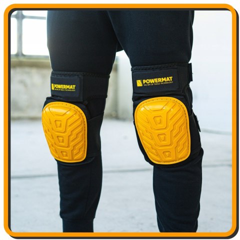 NAKOLANNIKI OCHRONNE ŻELOWE BUDOWLANE OCHRANIACZE KOLAN ROBOCZE BRUKARSKIE