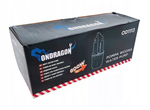 OD POMPA MEMBRANOWA ZANURZENIOWA GÓRNOSSĄCA DO WODY STUDNI 600W GŁĘBINOWA