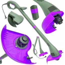 PODKASZARKA KOSA ELEKTRYCZNA DO TRAWY 1000W 23cm LEKKA WYKASZARKA NA PRĄD