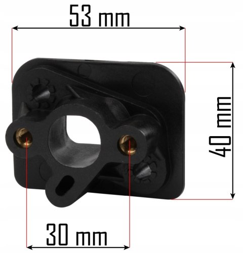 PODSTAWA GAŹNIKA DO KOSY SPALINOWEJ POWERMAT KRÓCIEC ŁĄCZNIK PRZEJŚCIE