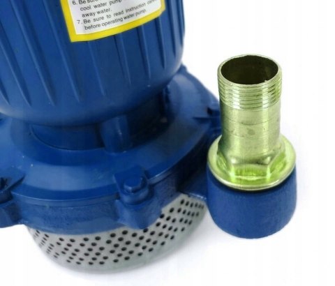 POMPA DO WODY BRUDNEJ CZYSTEJ ZANURZENIOWA SITKO SITO SZAMBA SCIEKÓW 3350W