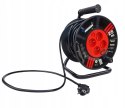 PRZEDŁUŻACZ BĘBNOWY BUDOWLANY DO OGRODU 25M 3x2,5 KABEL NA BĘBNIE +BLOKADA0