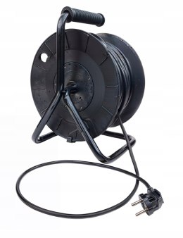 PRZEDŁUŻACZ BĘBNOWY BUDOWLANY DO OGRODU 50M 3x2,5 KABEL NA BĘBNIE +BLOKADA