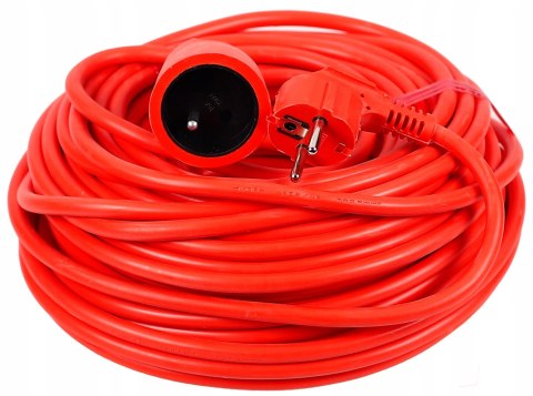 PRZEDŁUŻACZ OGRODOWY DO KOSIARKI GRUBY PRZEWÓD SZNUR BUDOWLANY KABEL 20m