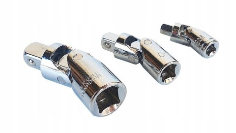 PRZEGUB KULOWY KULISTY UDAROWY NASADKI 1/2 1/4 3/8