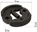 SPRZĘGŁO DO KOSY SPALINOWEJ POWERMAT ODŚRODKOWE SPRĘŻYNA 75mm