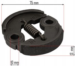 SPRZĘGŁO DO KOSY SPALINOWEJ POWERMAT ODŚRODKOWE SPRĘŻYNA 75mm