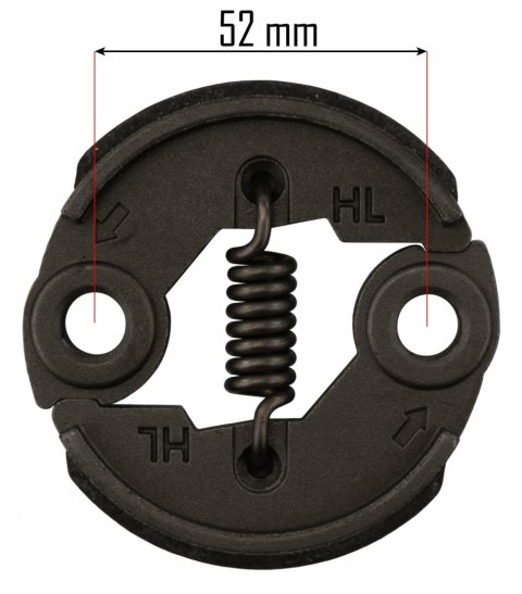 SPRZĘGŁO DO KOSY SPALINOWEJ POWERMAT ODŚRODKOWE SPRĘŻYNA 75mm