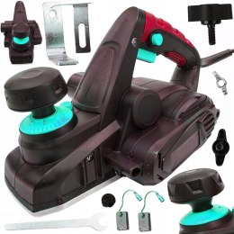 STRUG ELEKTRYCZNY DO DREWNA HEBLARKA 1650W HEBEL STOLARSKI STRUGARKA 0-3MM