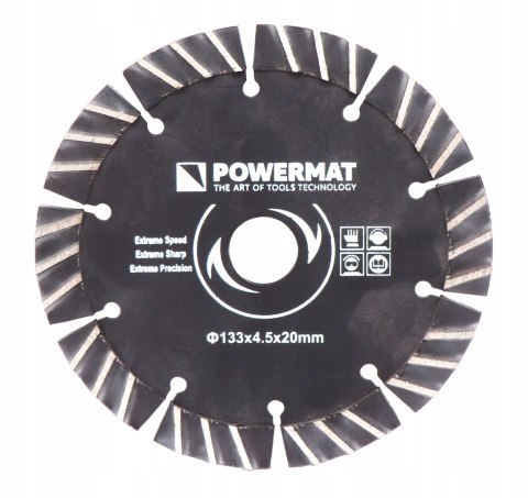 Tarcza DIAMENTOWA Do Bruzdownicy PM-TDB-133x4.5x20