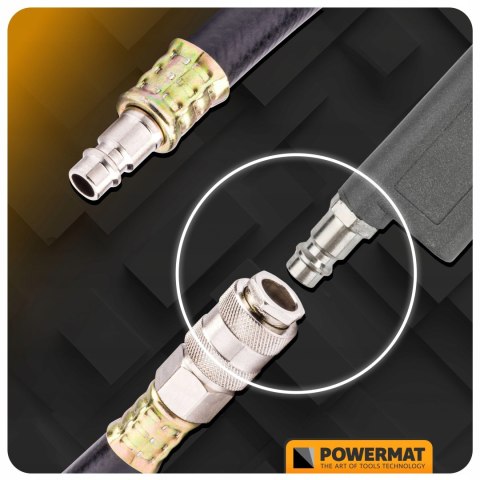 WĄŻ PNEUMATYCZNY PRZEWÓD DO KOMPRESORA 10x17MM 20M GUMOWY ELASTYCZNY MOCNY