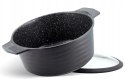 ZESTAW GARNKÓW GARNKI MARMUROWE GRANIT PATELNIA