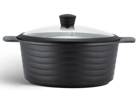 ZESTAW GARNKÓW GARNKI MARMUROWE GRANIT PATELNIA