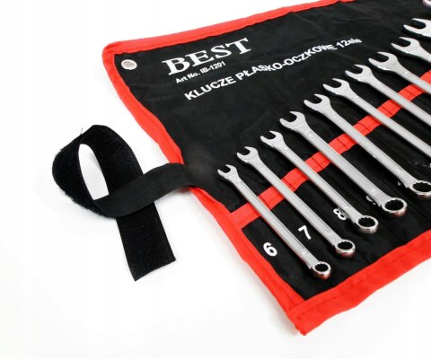 12 el KLUCZE PŁASKO OCZKOWE 6-22 mm KLUCZ PŁASKIE