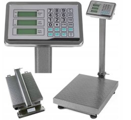 150KG WAGA MAGAZYNOWA PRZEMYSŁOWA TOWAROWA SKLEPOWA PLATFORMOWA MOCNA LCD
