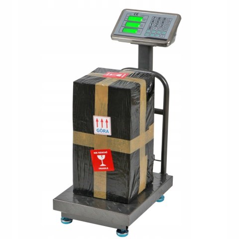 150KG WAGA MAGAZYNOWA PRZEMYSŁOWA TOWAROWA SKLEPOWA PLATFORMOWA MOCNA LCD