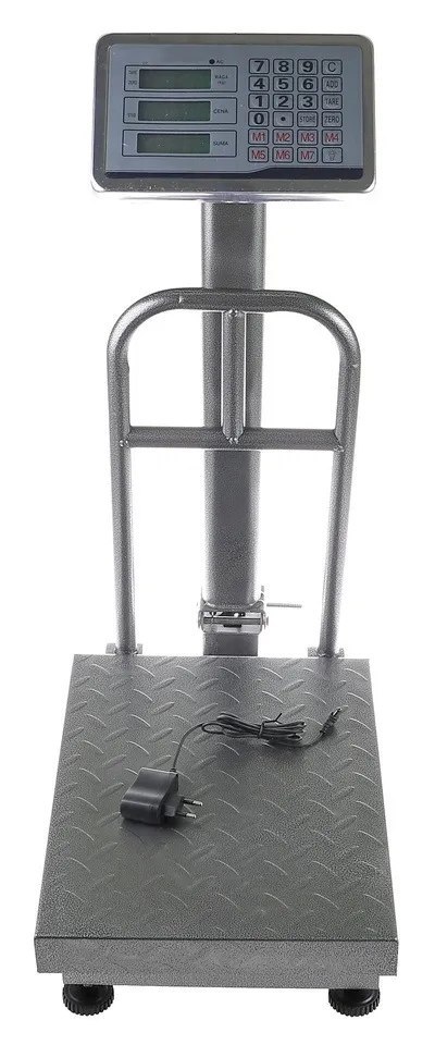 150KG WAGA MAGAZYNOWA PRZEMYSŁOWA TOWAROWA SKLEPOWA PLATFORMOWA MOCNA LCD