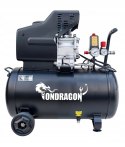 24L KOMPRESOR OLEJOWY SPRĘŻARKA POWIETRZA 4,2KM 206L/MIN SILNIK INDUKCYJNY