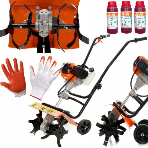 GLEBOGRYZARKA SPALINOWA KULTYWATOR DO GLEBY ZIEMI GRYZARKA 3,8kW