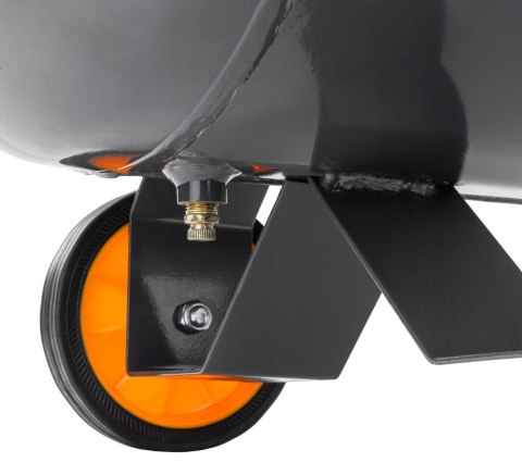 KOMPRESOR BEZOLEJOWY 100L SPRĘŻARKA 8 BAR 580l/min 230V CICHY 79dB 4,1KM