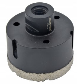OTWORNICA DIAMENTOWA 65mm M14 KORONKA FREZ WIERTŁO DO GRESU BETONU KAMIENIA