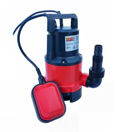 POMPA ZATAPIALNA DO WODY CZYSTEJ BRUDNEJ DESZCZÓWKI z PŁYWAKIEM 1600W mocna