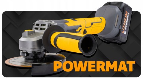 SZLIFIERKA KĄTOWA AKUMULATOROWA BEZSZCZOTKOWA 2 X AKU 4Ah KĄTÓWKA 10 TARCZ