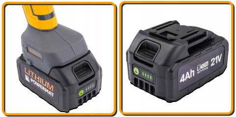 SZLIFIERKA KĄTOWA AKUMULATOROWA BEZSZCZOTKOWA 2 X AKU 4Ah KĄTÓWKA 10 TARCZ