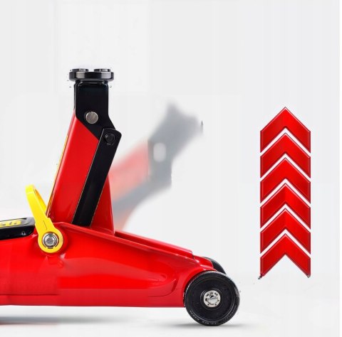 ŻABA PODNOŚNIK SAMOCHODOWY HYDRAULICZNY LEWAREK 2T NISKOPROFILOWY + GUMA