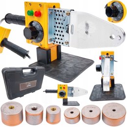 ZGRZEWARKA DO RUR PCV PP 2000W 3 Matryce 20-63MM WALIZKA 320 ZESTAW