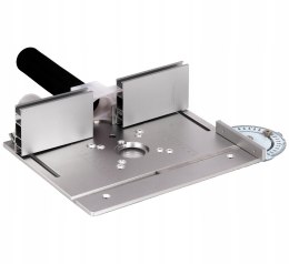 ALUMINIOWA PŁYTA DO FREZARKI Z PROWADNICĄ PŁYTKA - STOLARSTWO, DIY KD11880
