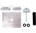 ALUMINIOWA PŁYTA DO FREZARKI Z PROWADNICĄ PŁYTKA - STOLARSTWO, DIY KD11880