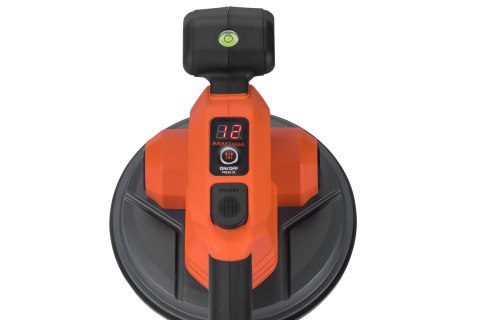 Akumulatorowa Przyssawka Wibracyjna 190 mm 21V 2,5Ah 2xAKU 80Kg Kraft&Dele