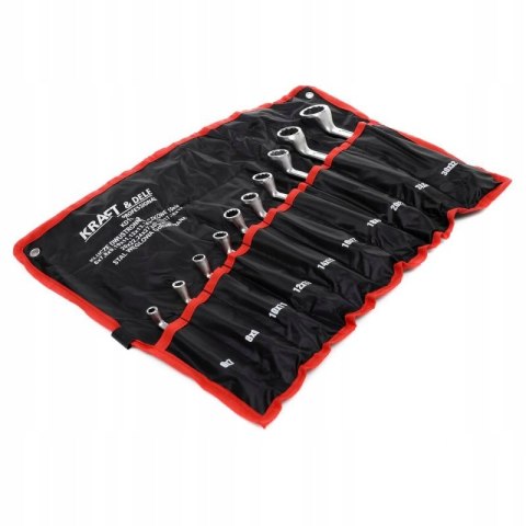 KLUCZE DWUSTRONNIE-OCZKOWE 6-32MM ZESTAW 10 ELEMENTÓW KD10929