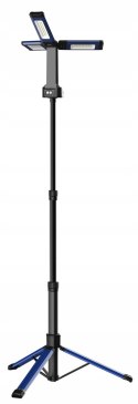 LAMPA BUDOWLANA AKUMULATOROWA NAŚWIETLACZ ZE STATYWEM 2000Lm KD1267