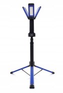 LAMPA BUDOWLANA AKUMULATOROWA NAŚWIETLACZ ZE STATYWEM 2000Lm KD1267