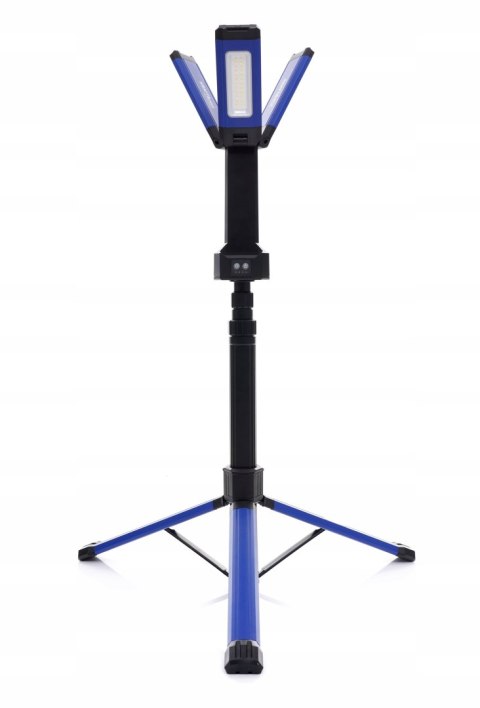 LAMPA BUDOWLANA AKUMULATOROWA NAŚWIETLACZ ZE STATYWEM 2000Lm KD1267