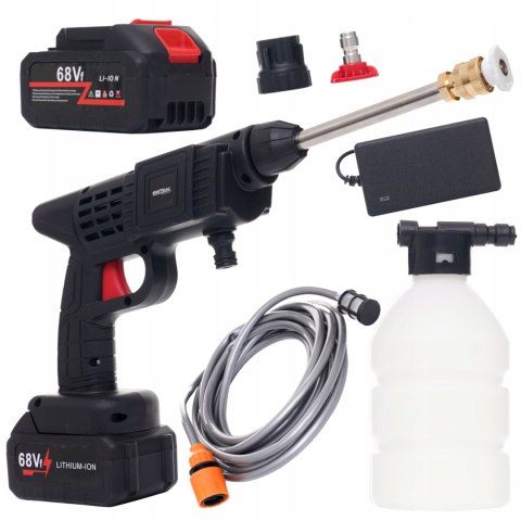 MYJKA CIŚNIENIOWA AKUMULATOROWA DO OKIEN KOSTKI 2X AKUMULATOR ZESTAW KD663