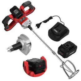 Mieszadło Do Zapraw Grubych i Gęstych 140mm M14 Metalowe Do Farb 6 trybów