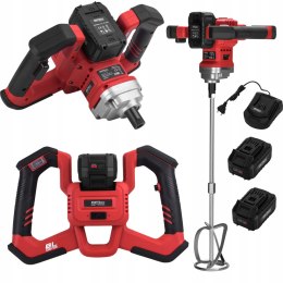 Mieszadło Do Zapraw Grubych i Gęstych 140mm M14 Metalowe Do Farb 6 trybów