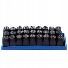 NUMERATORY ZNACZNIKI LITERY 27 SZTUK ALFABET 8MM KD11205
