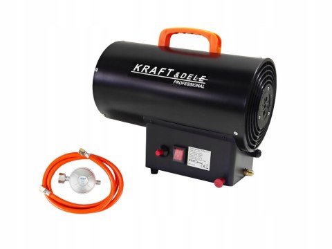 Nagrzewnica 25 kW dmuchawa grzejnik na butle gazowa Kraft&Dele KD11704 MOC