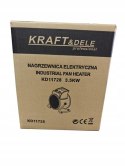 Nagrzewnica Elektryczna Kraft&Dele 3,5kW Farelka Grzejnik Termostat