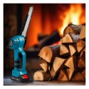 PIŁA ŁAŃCUCHOWA AKUMULATOROWA 8" PILARKA GAŁĘZIÓWKA + 2xAKU 21V KD10647