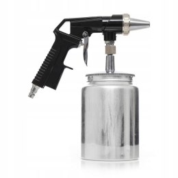 PISTOLET PNEUMATYCZNY DO PIASKOWANIA USUWANIA FARBY DYSZA ZBIORNIK KD10354