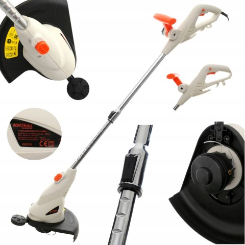 PODKASZARKA AKUMULATOROWA ELEKTRYCZNA KOSA WYKASZARKA DO TRAWY 1400W KD5121