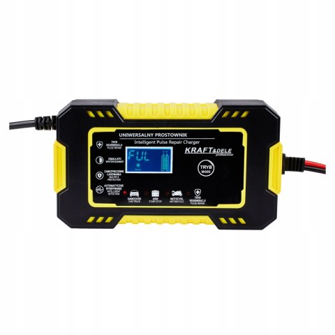 PROSTOWNIK AKUMULATOROWY AUTOMATYCZNY FUNKCJA NAPRAWY 12/24V ŁADOWARKA 10A