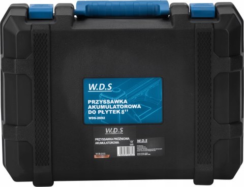 Przyssawka Próżniowa Akumulatorowa Szyb Uchwyt 240 mm 300 Kg LCD W.D.S.