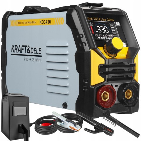 SPAWARKA 330A INWERTOROWA MMA Elektrodowa TigLift Pulse! inwerterowa KD3430