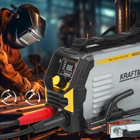 SPAWARKA 330A INWERTOROWA MMA Elektrodowa TigLift Pulse! inwerterowa KD3430